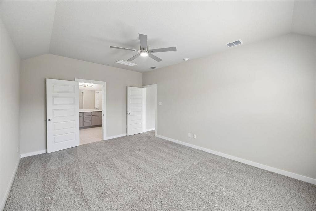 Primary Suite in the Emmy II home plan - REPRESENTATIVE PHOTO