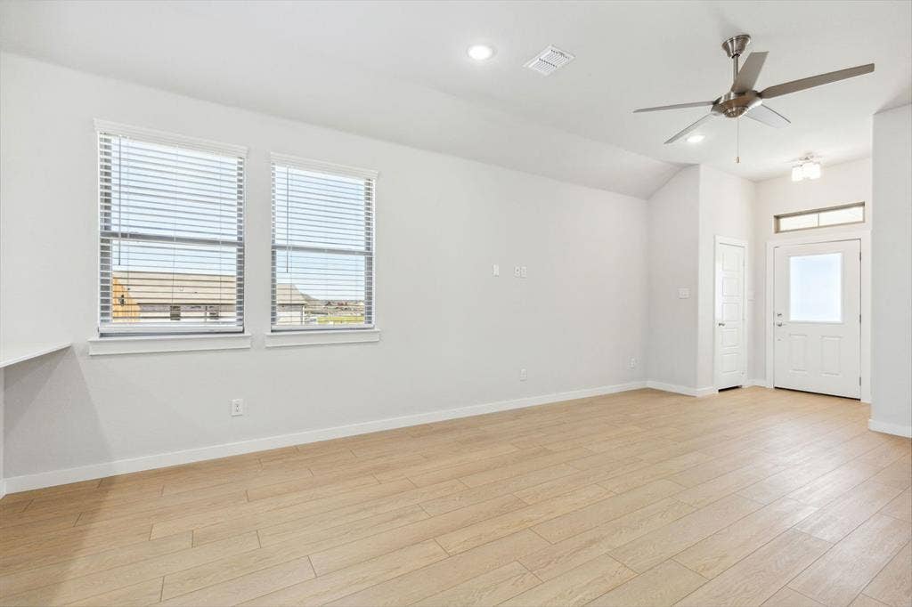 115 Longhorn Lane, Lavon, TX 75166 Living Room in the Ash home plan – REPRESENTATIVE PHOTO
