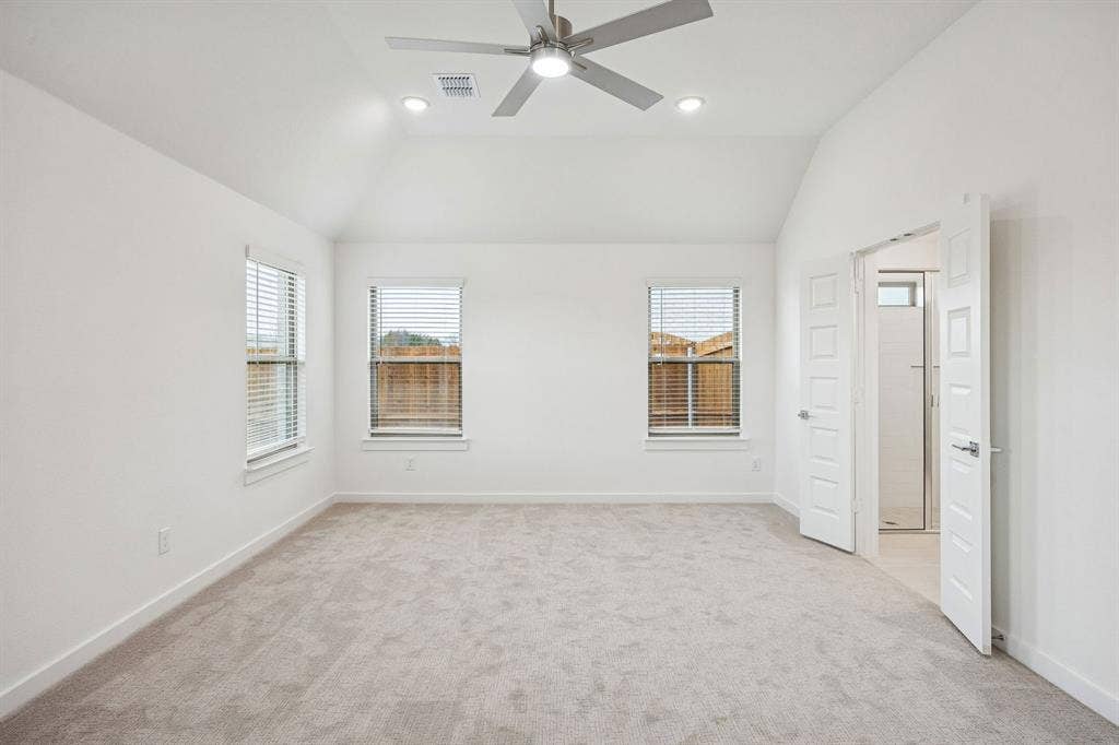 Primary Suite in the Gilmour II home plan – REPRESENTATIVE PHOTO