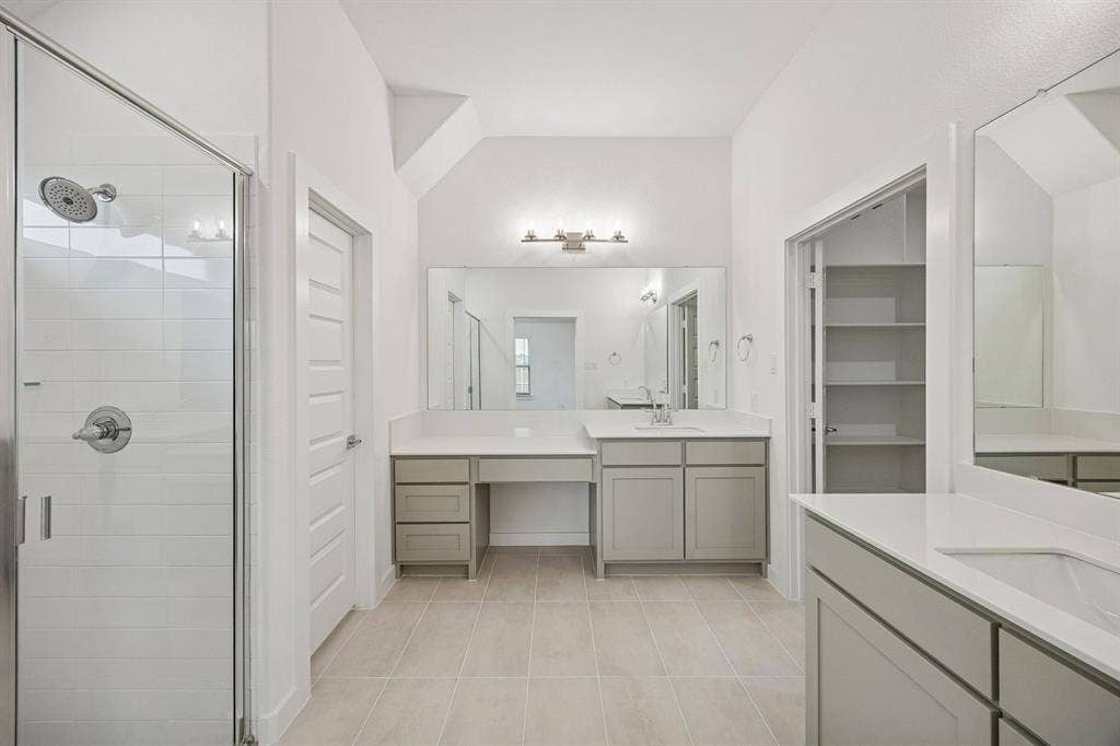 Primary Bathroom in the Gilmour II home plan – REPRESENTATIVE PHOTO