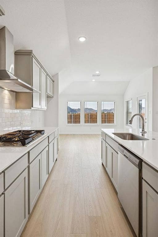 Kitchen in the Gilmour II home plan – REPRESENTATIVE PHOTO