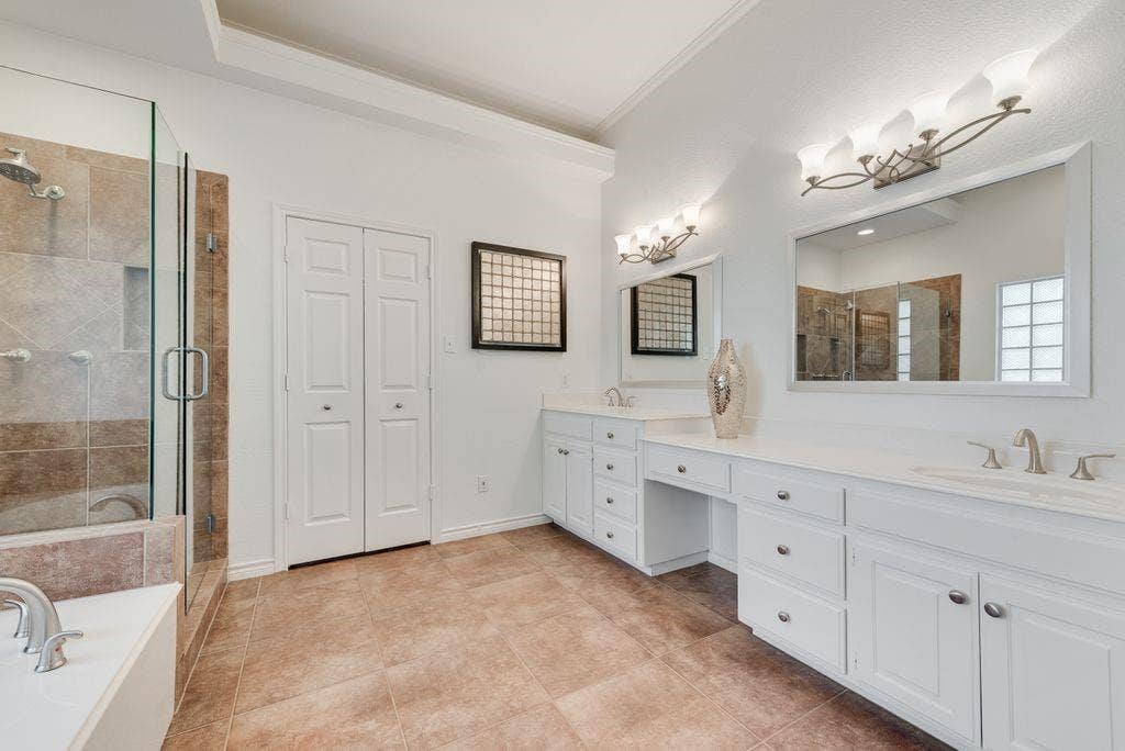 Get ready in this spacious suite of this elegant home.