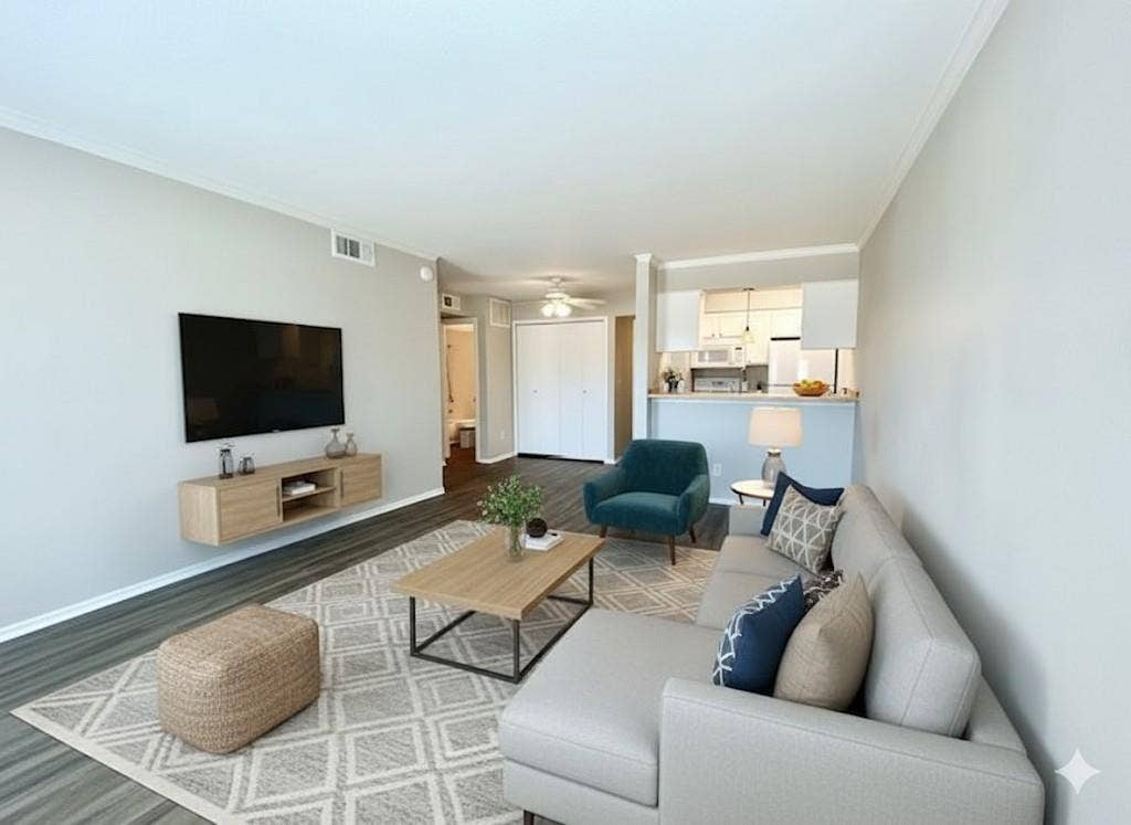 7621 Mccallum Boulevard, #309, Dallas, TX 75252 Virtually Staged