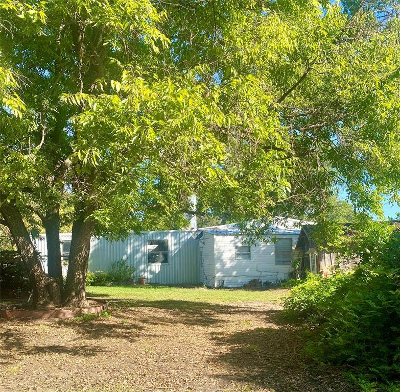 South elevation of garage/workshop