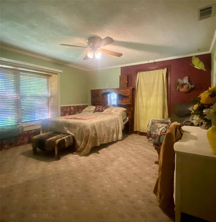 Ceiling fan with integrated lighting