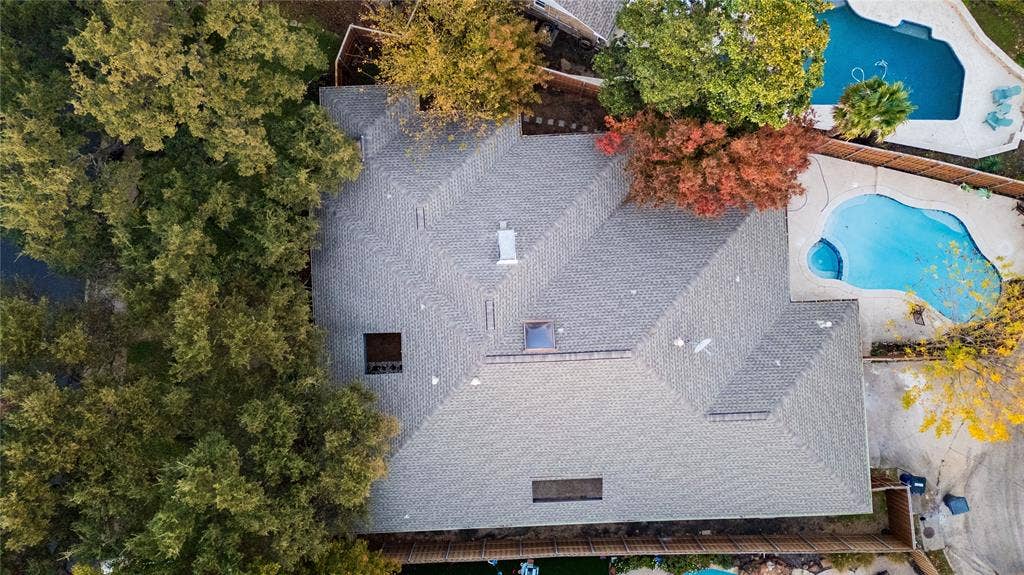 7001 Rocky Top Circle, Dallas, TX 75252 Bird's eye view