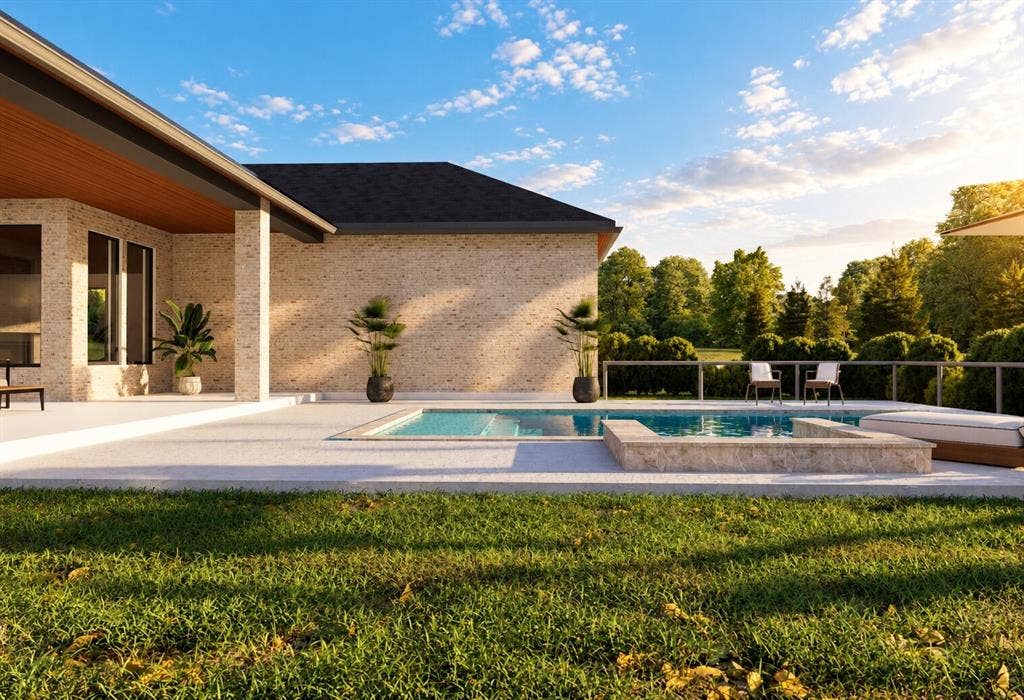 Artist’s rendering of proposed construction for illustrative purposes only. Not a photograph of the completed home. Actual materials, colors, finishes & landscaping may vary.