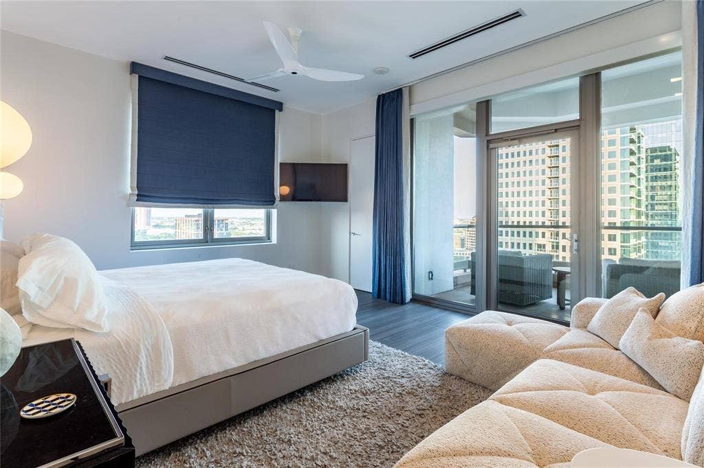 One of two Guest Suites with Balcony access.