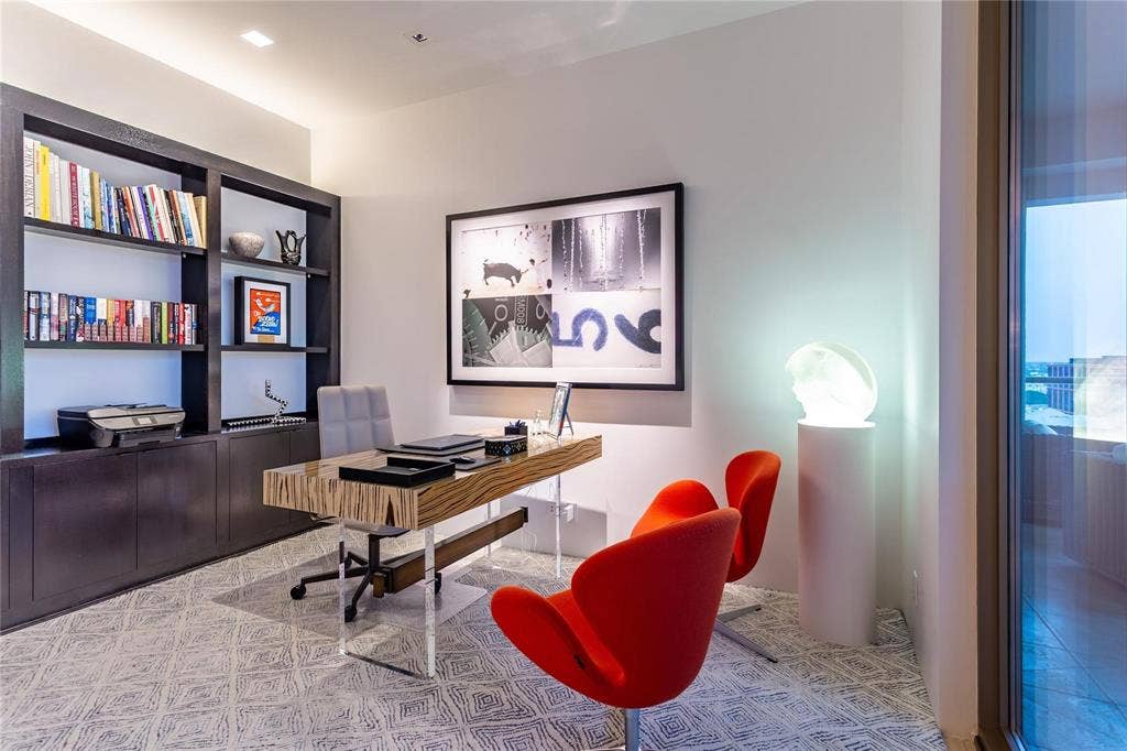 Private Office with pocket door