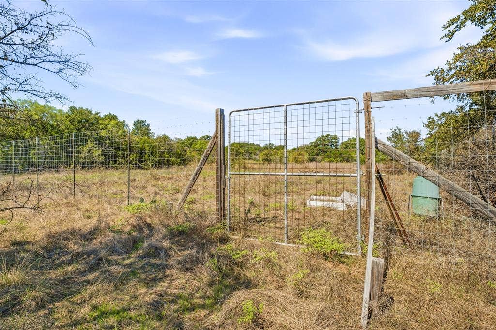 High Fenced Garden Area