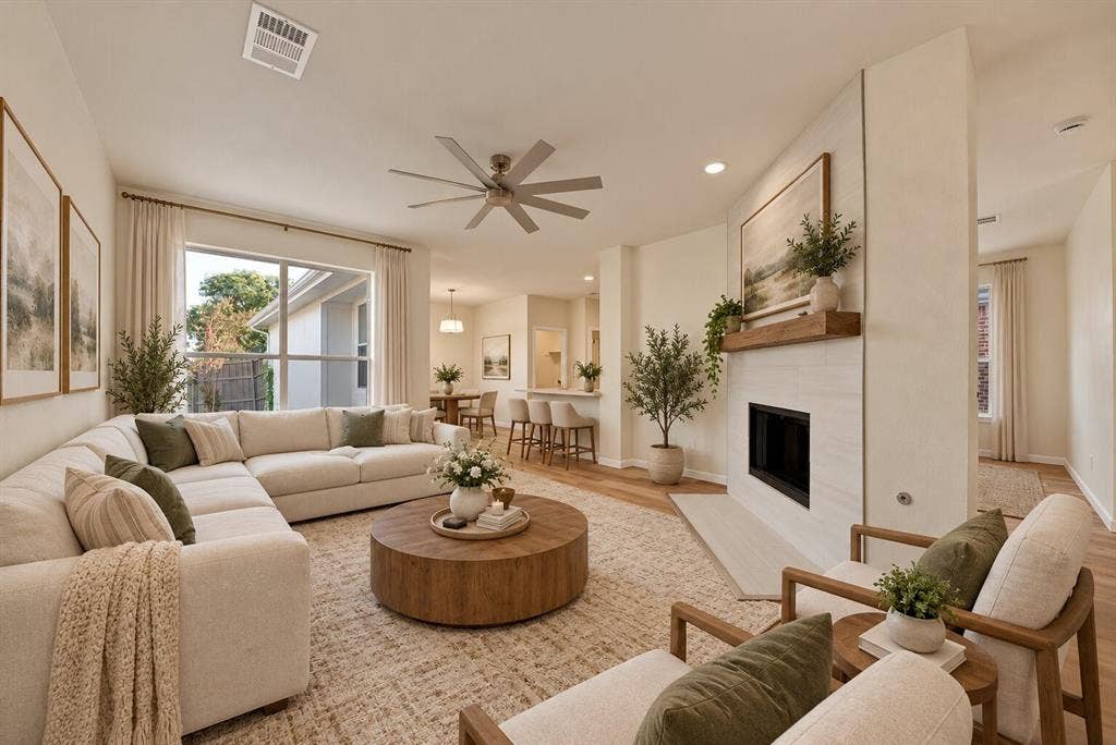 4524 Highridge Drive, The Colony, TX 75056 Virtually Staged