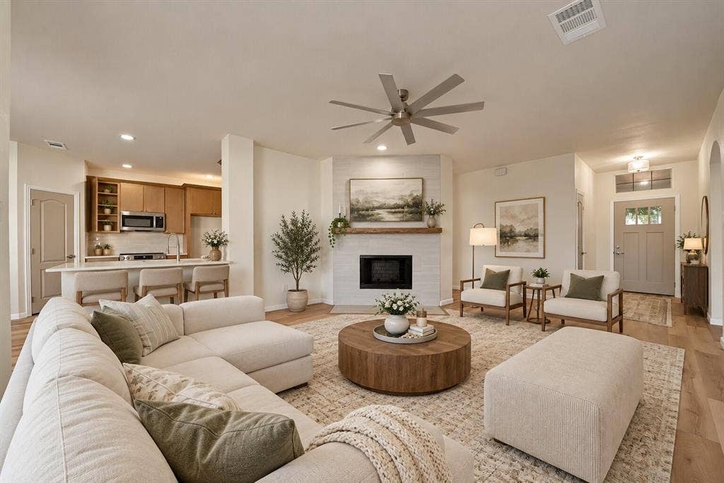 4524 Highridge Drive, The Colony, TX 75056 Virtually Staged