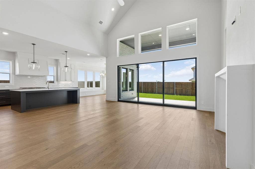 8729 Porch Place, McKinney, TX 75071 Featuring a full wall slider in the family room, indoor-outdoor entertaining is effortless in our Madison II plan!