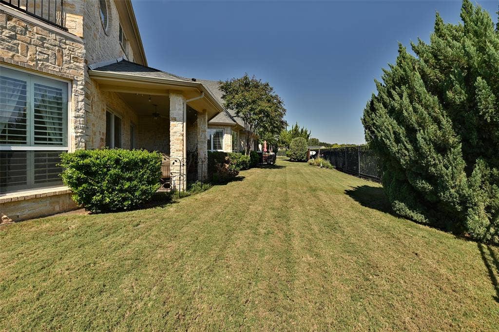 Back yard.
