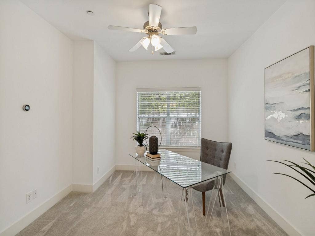 First floor bedroom can also be used as an office