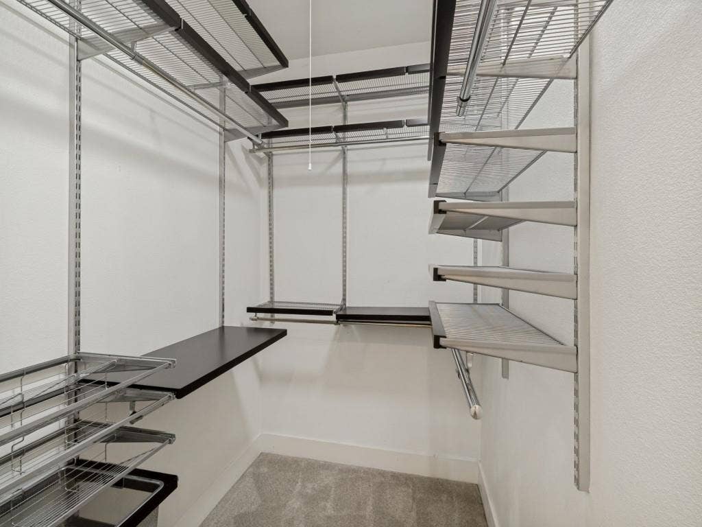 All bedrooms have large walk-in closets