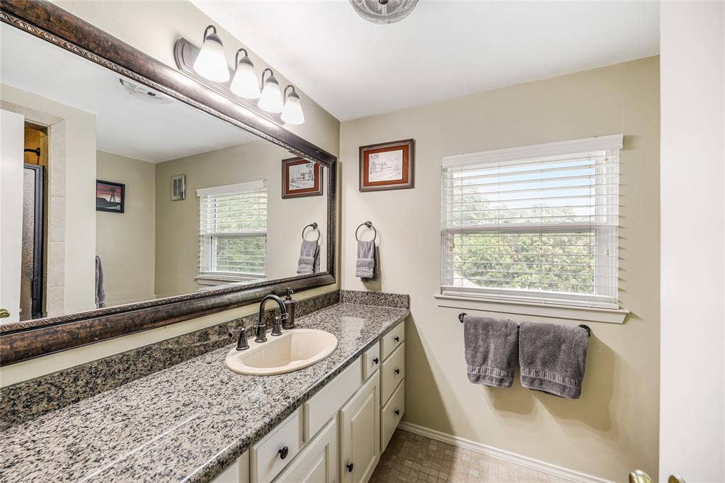 Primary Bath area with walk-in shower!