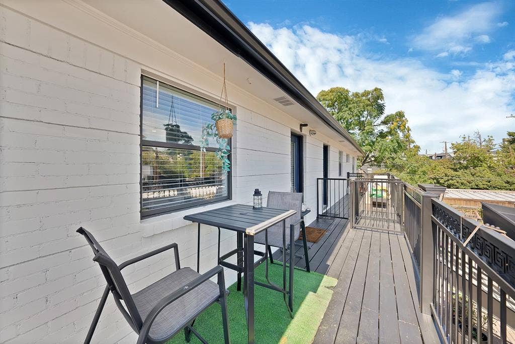 4120 Bowser Avenue, #D, Dallas, TX 75219 Back patio deck