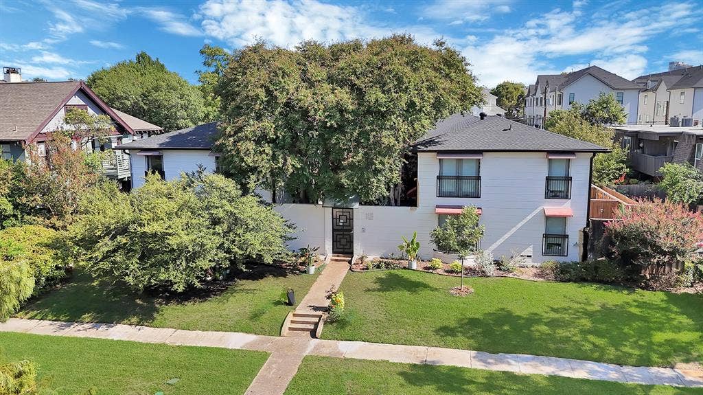 4120 Bowser Avenue, #D, Dallas, TX 75219 View from Bowser Ave