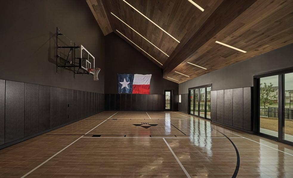 View of sport court featuring community basketball court