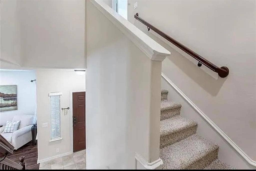View of stairway