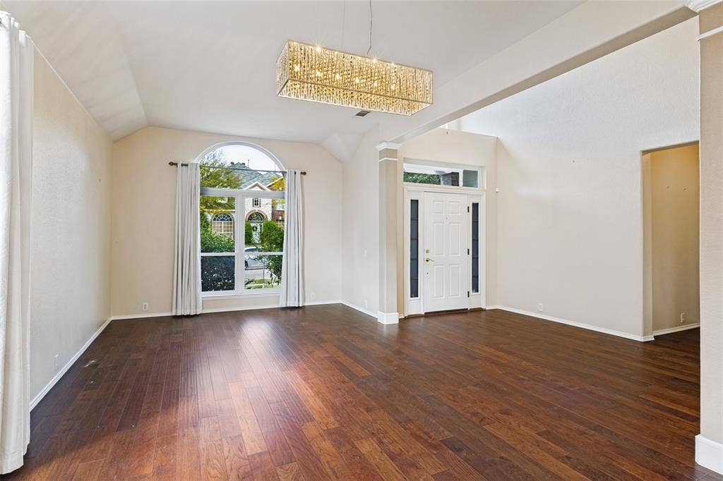 Sitting room and dining room