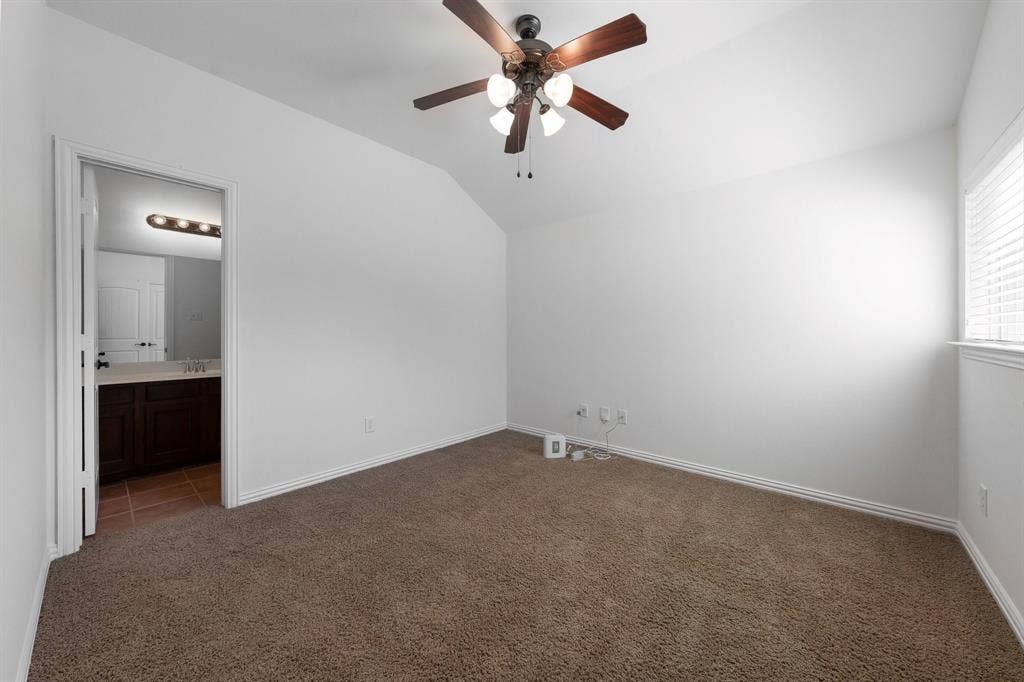 8617 Trolley Trail, McKinney, TX 75070 2nd Bedroom Suite with ensuite bathroom.