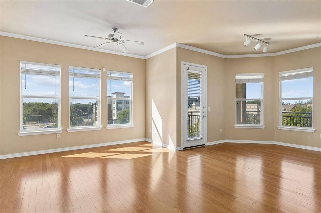Welcome home! Bright, open living spaces create the perfect setting to relax, entertain, and enjoy downtown living.
