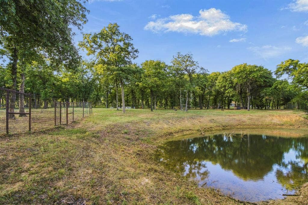 316 Zion Forest Trail, Poolville, TX 76487 Private pond on property