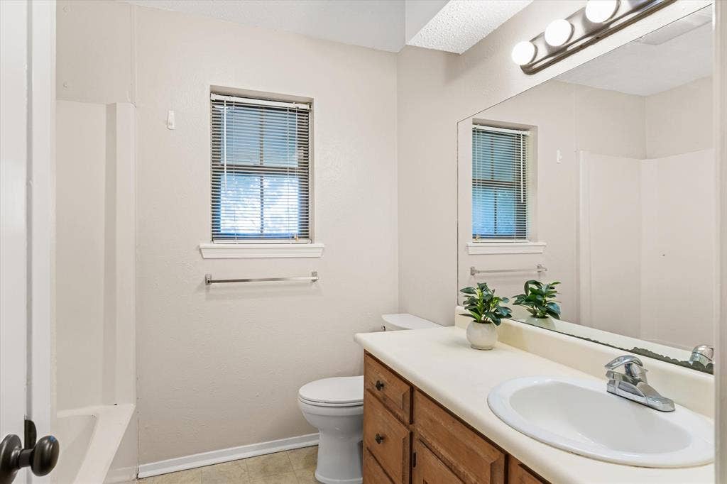 Guest hall bathroom