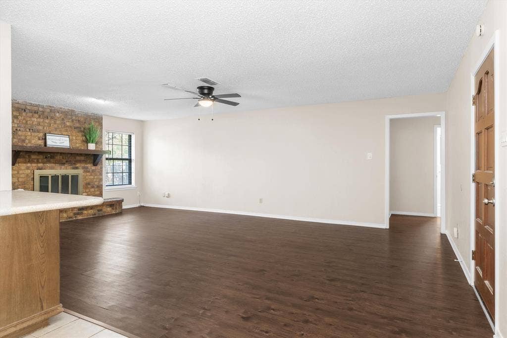Dining area open to the living room