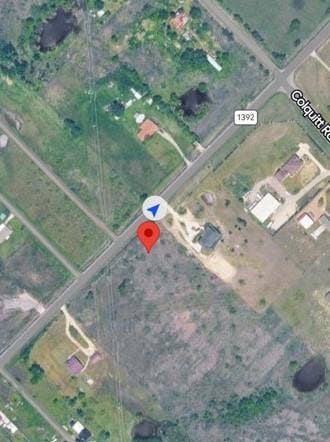 000 FM-1392, Terrell, TX 75160 Aerial map by Google displaying the property's location and surrounding infrastructure.