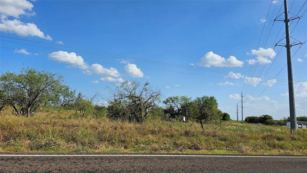 000 FM-1392, Terrell, TX 75160 View from the road looking southeast; boundary post approximately 20 feet left of the electric pole.