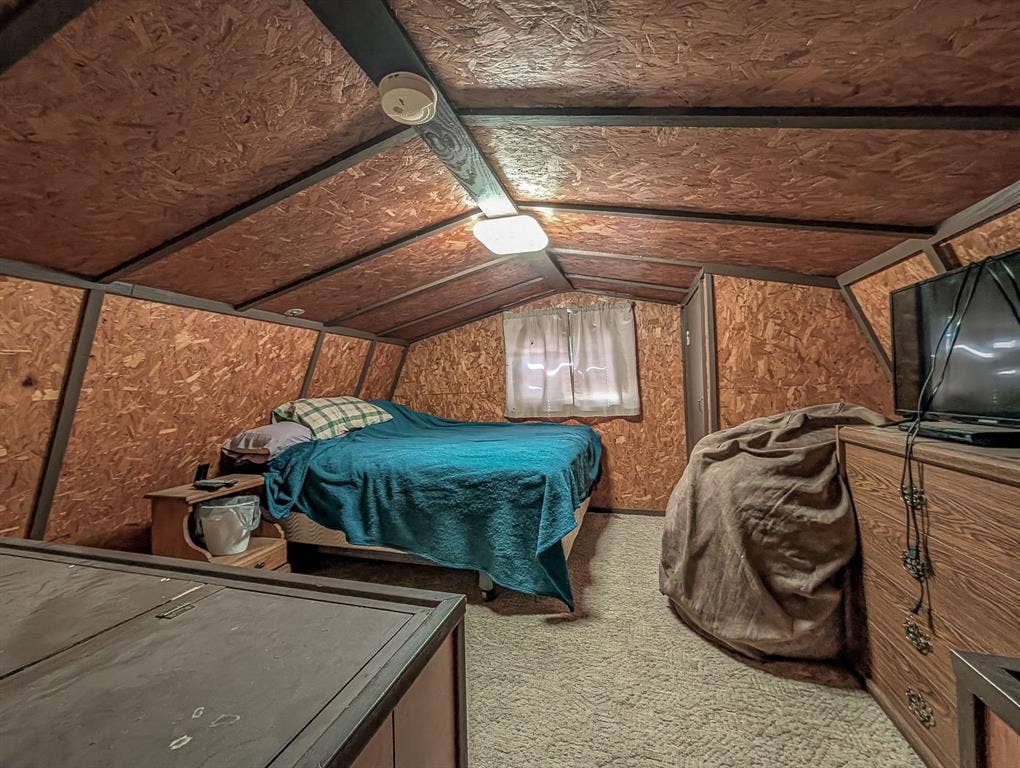 Loft bedroom upstairs