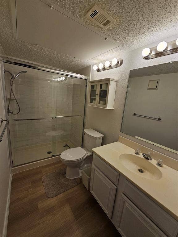 Shared bathroom with stand-up shower