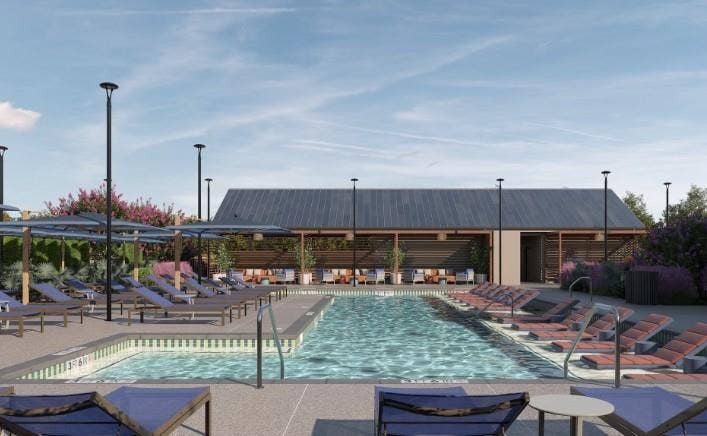 9801 Plainfield Drive, #WW9807, Fort Worth, TX 76108 Community pool featuring a patio area