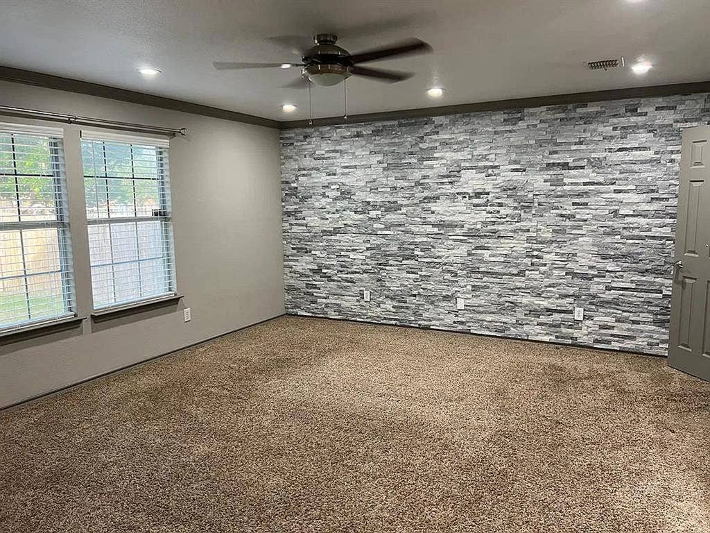 2500 Sierra Drive, McKinney, TX 75071 Recessed lighting and ceiling fan overhead