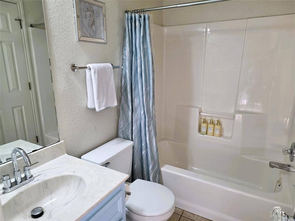 Secondary bathroom