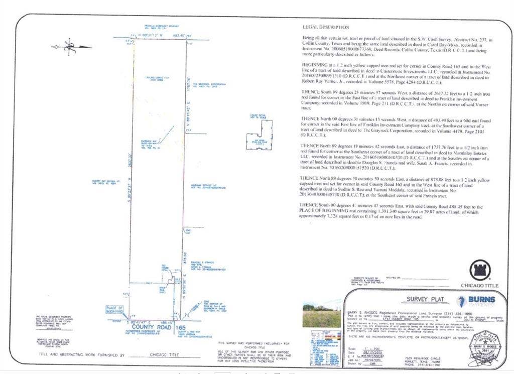 6747 County Road 165, McKinney, TX 75071 Map / location