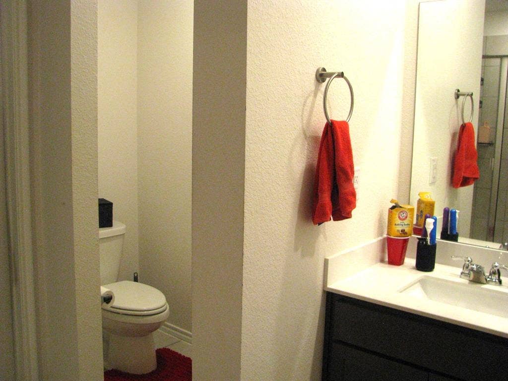 1322 Bushel Drive, Royse City, TX 75189 Master bathroom has a separate toilet area.
