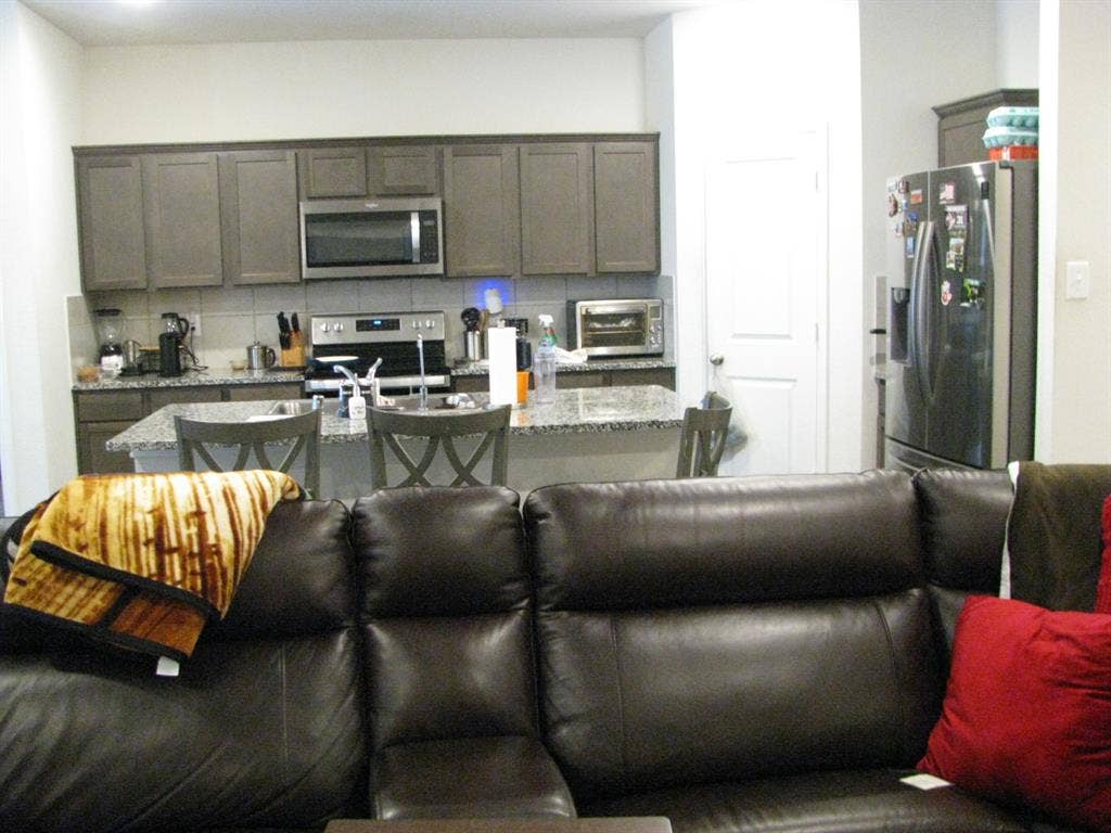 1322 Bushel Drive, Royse City, TX 75189 View of the kitchen from the family room.