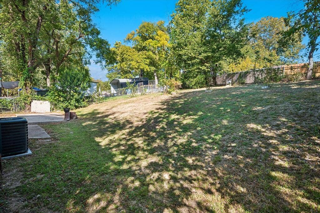 2527 Talco Drive, Dallas, TX 75241 Backyard Provides Lots of Room for Play