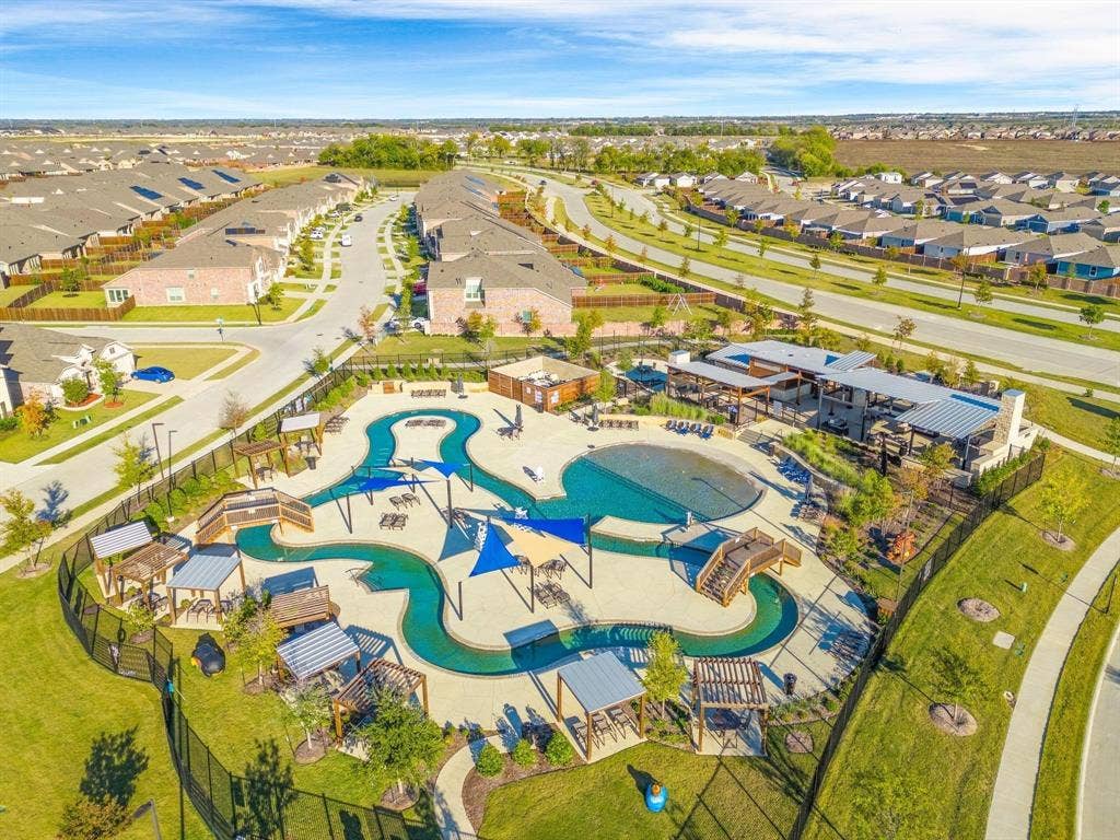 3700 Bluebird Lane, McKinney, TX 75071 Bird's eye view