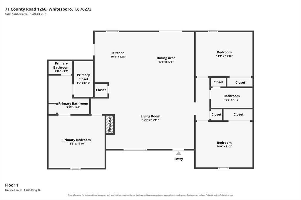 71 COUNTY RD 1266, Whitesboro, TX 76273
