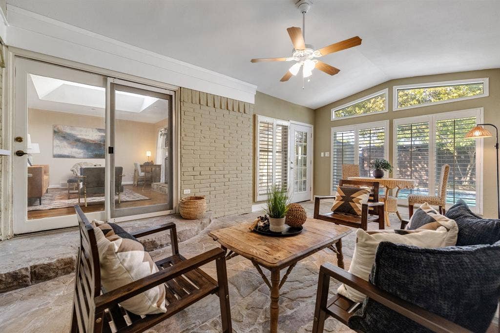 824 Westwood Drive, Richardson, TX 75080 A great view into the family room as well as a peek of the pool!