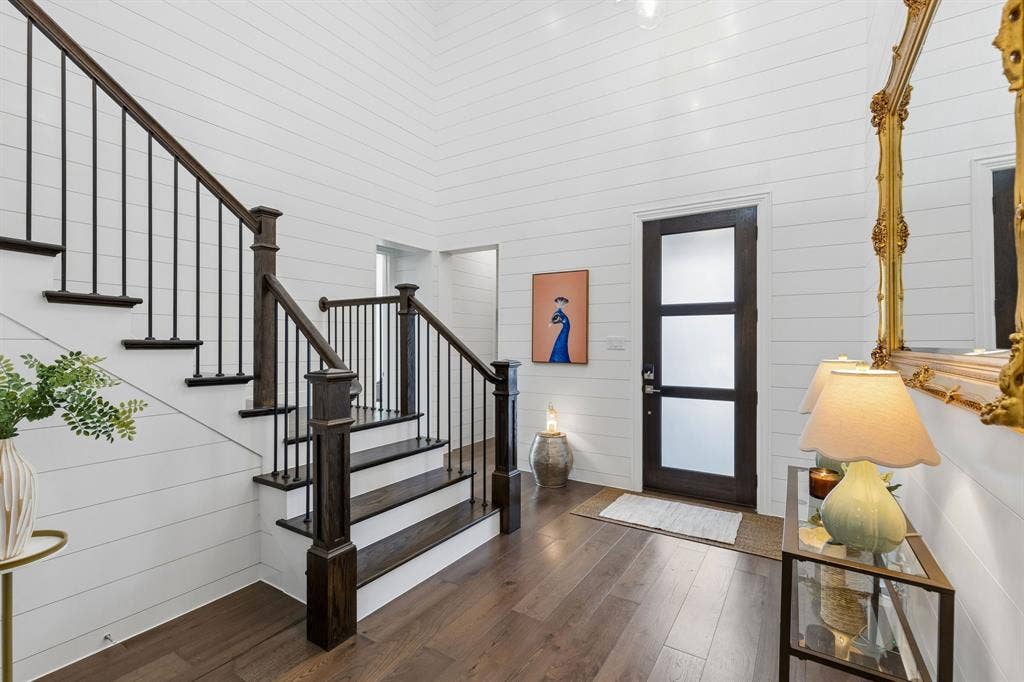 Beautiful Shiplap Entry