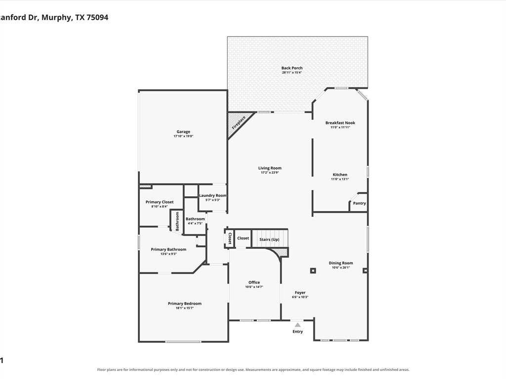 809 Stanford Drive, Murphy, TX 75094 809 Stanford Drive, Murphy, TX 75094