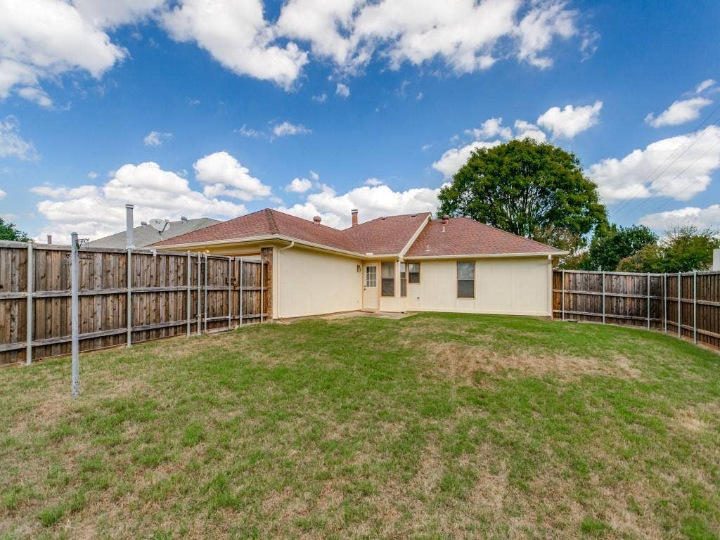 714 Bluebonnet Drive, Allen, TX 75002 Back yard