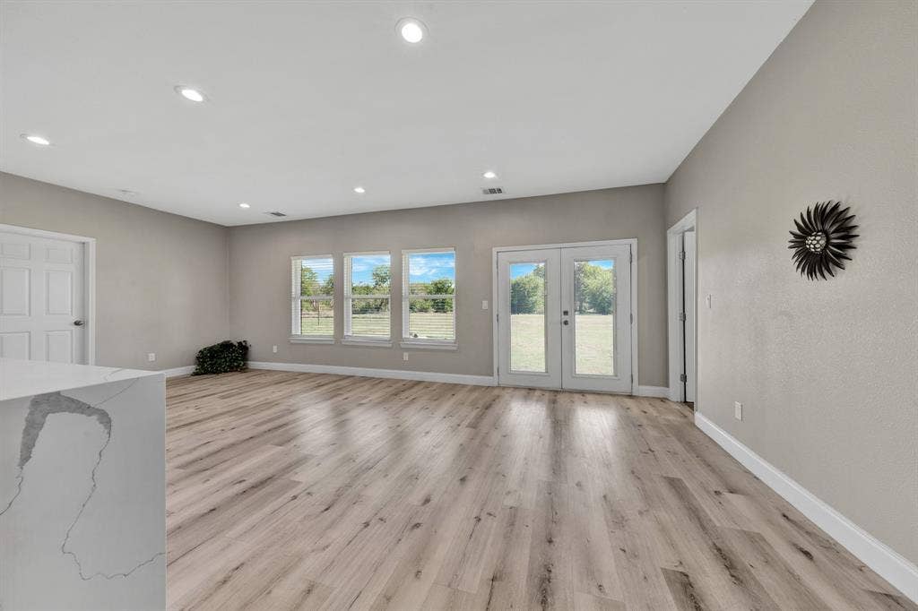 Family Room with Kitchen