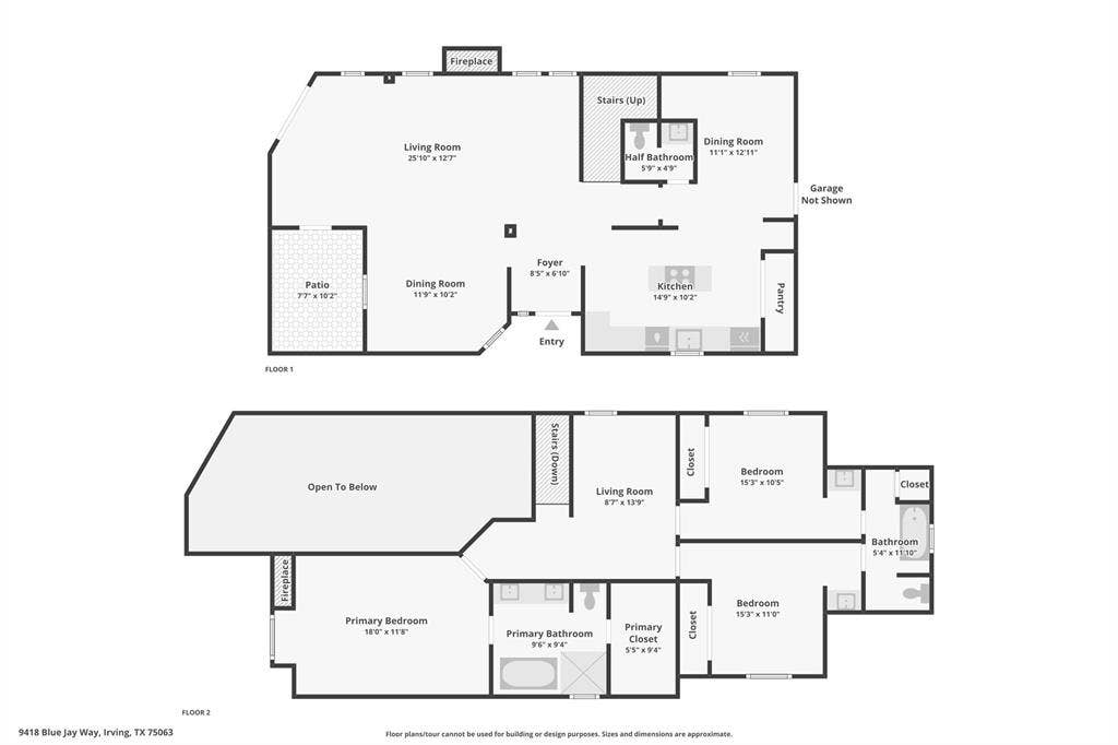 9418 Blue Jay Way, Irving, TX 75063 9418 Blue Jay Way, Irving, TX 75063